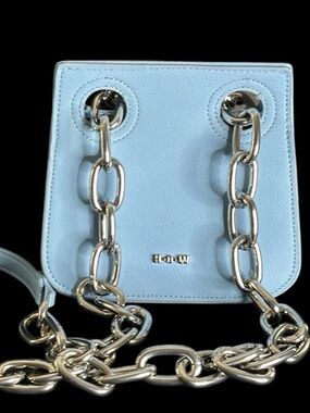 House of Want Blue Crossbody Bag